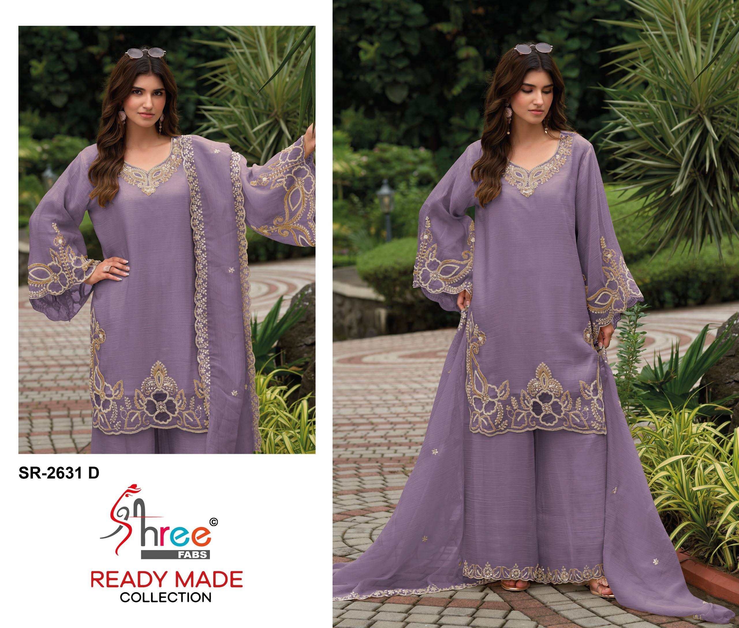 D-2631SERIES BY SHREE FABS Indian Traditional casual wear Pakistani Viscous dresses At Wholesale Price